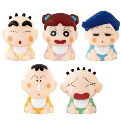 【中古】トレーディングフィギュア 全5種セット 「クレヨンしんちゃん ライトマスコットbaby」