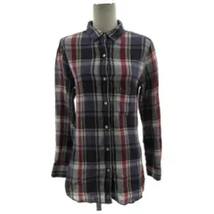 シップス SHIPS リネンチェックシャツ 311-12-1658 長袖 日本製 リネン100％ ネイビー系 ネイビーパープル ブルー 青 グレー レッド 赤 ブラウン 茶 ホワイト 白 38