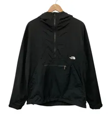 THE NORTH FACE ザ ノースフェイス コンパクトジャケット アノラックパーカー NP22333 サイズXL ブラック メンズ 中古 D4
