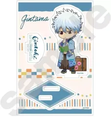 【中古】アクリルスタンド・アクリルパネル 坂田銀時 MC 旅 アクリルスタンドJr. 「銀魂」