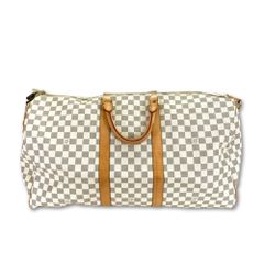 LOUIS VUITTON ルイヴィトン ダミエアズール キーポル55 ボストンバッグ 旅行バッグ バンドリエール N41429
