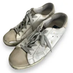 美品 GOLDEN GOOSE ゴールデングース スーパースター レザー ユーズド  