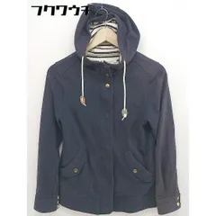 ◇ green label relaxing グリーンレーベル UNITED ARROWS 長袖 ジップアップ パーカー サイズ38 ネイビー レディース  【1109140002529】