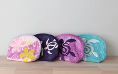 【ハワイアンキルト】ポーチ　大