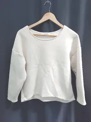 ◇ ⊇ Sonny Label URBAN RESEARCH ダンボールニット 長袖 プルオーバー サイズF ベージュ レディース メンズ E  【1505290024716】