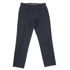 Emporio Armani エンポリオ・アルマーニ ZCVMEB ZC000 ウール スラックス パンツ ブラック系 46【中古】のサムネイル