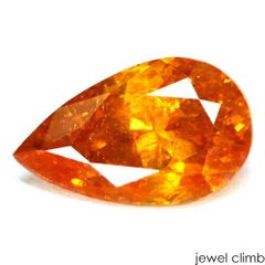 FANCY INTENSE ORANGE YELLOW 0.144ct PS - メルカリ