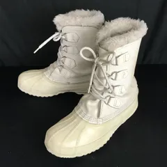 カナダ製/ビンテージ品☆SORELソレル【25.0-26.0程度/白】本革