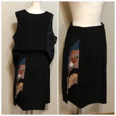 ★着物リメイク　M~L　スカート 　ハンドメイド　3110e