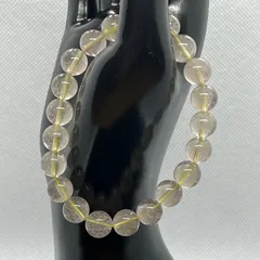 ⬛︎ リビアングラス　ブレスレット　約9.5mm