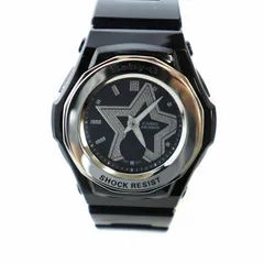カシオ CASIO ベビージー baby-G 腕時計 ウォッチ クォーツ 黒文字盤 星 スター 黒 ブラック BGA-103 ■GY18 /MQ