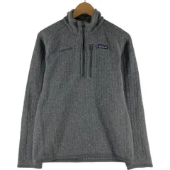 古着 パタゴニア Patagonia ベターセーター リブニット 1/4ジップ 25300FA19 ハーフジップ フリースプルオーバー メンズM相当/eaa455514
