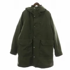 ザノースフェイス ジップインマグネマウンテンコート ZI MAGNE MOUNTAIN アコンカグアジャケット スプリング ロング シングル フード ダウン ジップアップ スタンドカラー ロゴ刺繍 ライナー付き XL カーキ NP62230 ND92242のサムネイル