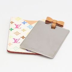 LOUIS VUITTON ミラー＆ミラーケース ホワイト・マルチカラ - メルカリ