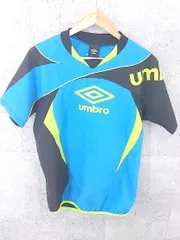 ◇ umbro アンブロ 半袖 Tシャツ カットソー S ブルー　ブラック系 #  【1002799931823】