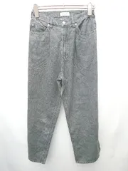 ◇ Θ MONO-MART モノマート ウエストゴム ジーンズ デニム パンツ サイズM ブラック系 レディース P  【1409250041525】