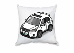 車種別ボディカラーが選べるクッション【ナンバー入れ可】 外車 レクサスRX AGL10W／GGL10W／GYL10W