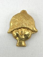 【美品】佐藤忠良　18金製　作品名『こども』　ブローチ ( ペンダント兼用 )