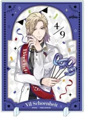 【中古】アクリルスタンド・アクリルパネル ヴィル・シェーンハイト(おめかしバースデーver.) アクリルパネル 「ディズニー ツイステッドワンダーランド」