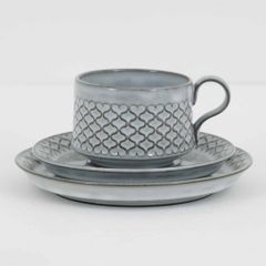 クイストゴー コーディアル カップ＆ソーサー プレート 3点セット