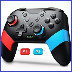 「アップグレード版」Switch コントローラー マクロ機能 背面ボタン付き Switchスリープを解除機能 スイッチ コントローラー 任天堂switchに対応 無線 スイッチ プロコントローラー ジャイロセンサー搭載 連射機能 振動機能 背面ボタン付き プロ