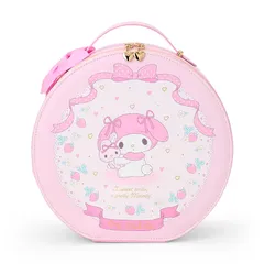 サンリオ(SANRIO) メイクボックス マイメロディ 化粧品収納 持ち手付き ミラー付き ギフト 129674 [マイメロディ]