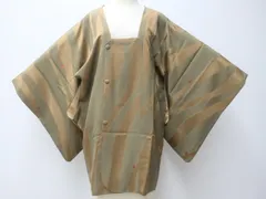 【京松】【着物】道行コート　おしゃれ柄　身丈約83.5cm　裄丈約62.5cm　r7z01-61