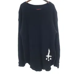 カタリスト/CVTVLIST 3SS Waffle Longsleeve ワッフル 長袖  サーマル Tシャツ ブラック  サイズ メンズ2のサムネイル