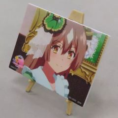 [중고] 잡화 사토노 다이아몬드 / 대각선 이젤 포함 미니 플레이트 [이치 반 쿠지 TV 애니메이션 [말 딸 프리티 더비 Season 3]] H상