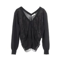 ニナリッチ NINA RICCI カーディガン BK カシミヤ シルク カーディガン レディース Used Aのサムネイル