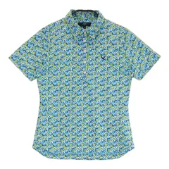 サイズ：M CALLAWAY キャロウェイ  半袖ポロシャツ 花柄 ブルー系 [240101405718]# ゴルフウェア レディース ストスト