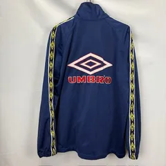 90’s UMBRO ポリエステル　刺繍ロゴ　ジャージジャケット　サイズⅬ　06120110　01
