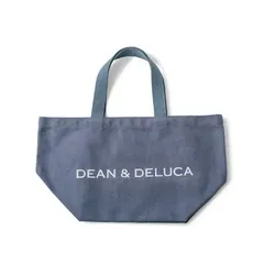 DEAN＆DELUCA チャリティートートバッグ❤︎S ブルーグレー　スタイリッシュ　ネコポス発送