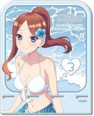 【新品】スマホ・モバイルスタンド(アクリル) デザイン03(中野三玖/A) アクリルスマホスタンド 「五等分の花嫁*」