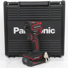☆未使用品☆Panasonic パナソニック EXENA 充電 インパクトドライバー EZ1PD1N18D-R バッテリ2個(18V3.0Ah) 充電器 ケース 70886