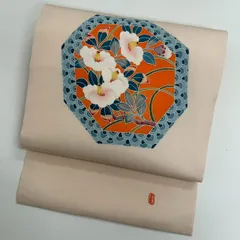 加賀友禅訪問着　西川健一先生　鶴　ブルーグレー 訪問着 本場加賀友禅 西川健一 - からん::アンティーク着物