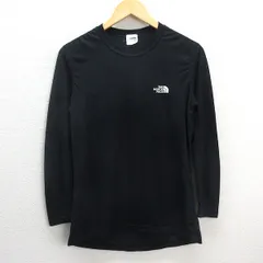 G■ノースフェイス/THE NORTH FACE サーマスタットロングスリーブ/NUW66202【S】黒/LADIES/32【中古】■
