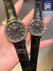 【今日特価】Longines ロンジン カップル用クォーツ腕時計