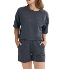 2025春夏 新品【BILLABONG/ビラボン】LIGHT SUCKER セットアップトップス OFB レディース BF01C300