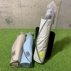 【未使用/送料無料】3本セット 小川/Ogawa 折りたたみ傘 晴雨兼用 日傘 ワンタッチ自動開閉   遮光 UVカット99% 男女兼用 55cm