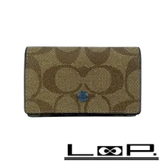 ■未使用■　コーチ キーケース 5連 シグネチャー PVC ブラウン F78675 箱 【451164】11