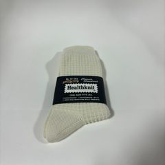 ヘルスニット　ソックス　靴下 Healthknit  SOCKS　日本製　新品　ホワイト