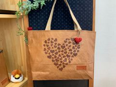 ハンドメイド　米袋かばん  ハート