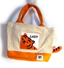 무지크 타이거 × MINISO muziktiger 쉬포 첨부 핸드백