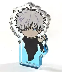 【中古】アクリルスタンド・アクリルパネル 五条悟 「呪術廻戦 大交流展 後半 渋谷事変 at baseyard tokyo トレーディングダイカットミニアクリルブロック 大交流展ミニキャライラスト」