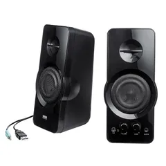 サンワサプライ ハイパワーUSB電源スピーカー MM-SPL19UBKのサムネイル