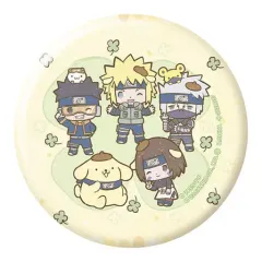 【中古】バッジ・ピンズ ミナト班×ポムポムプリン 「NARUTO-ナルト-×サンリオキャラクターズ ホログラム缶バッジコレクション」