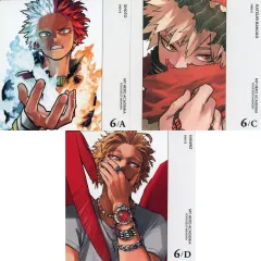 【中古】ボードゲーム 僕のヒーローアカデミア YOUR BEST MEMORY JCS/JS限定カード3枚セット ジャンプキャラクターズストア＆ジャンプショップ購入特典