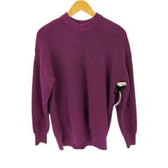 ズッカ ZUCCa コットンポリ L/S モックネック リブニット メンズ JPN：M のサムネイル