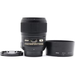＜良品＞ニコン Nikon AF-S Micro 60mm f/2.8G ED｜等倍マクロ×フルサイズ対応｜開放F2.8×EDレンズ搭載｜物撮り・花・ポートレートに最適な中望遠マクロレンズ
